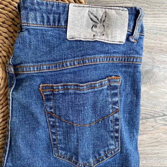 Playboy Denim Bootcut Distressed Jeans Vintage VTG - Picture 5 of 16